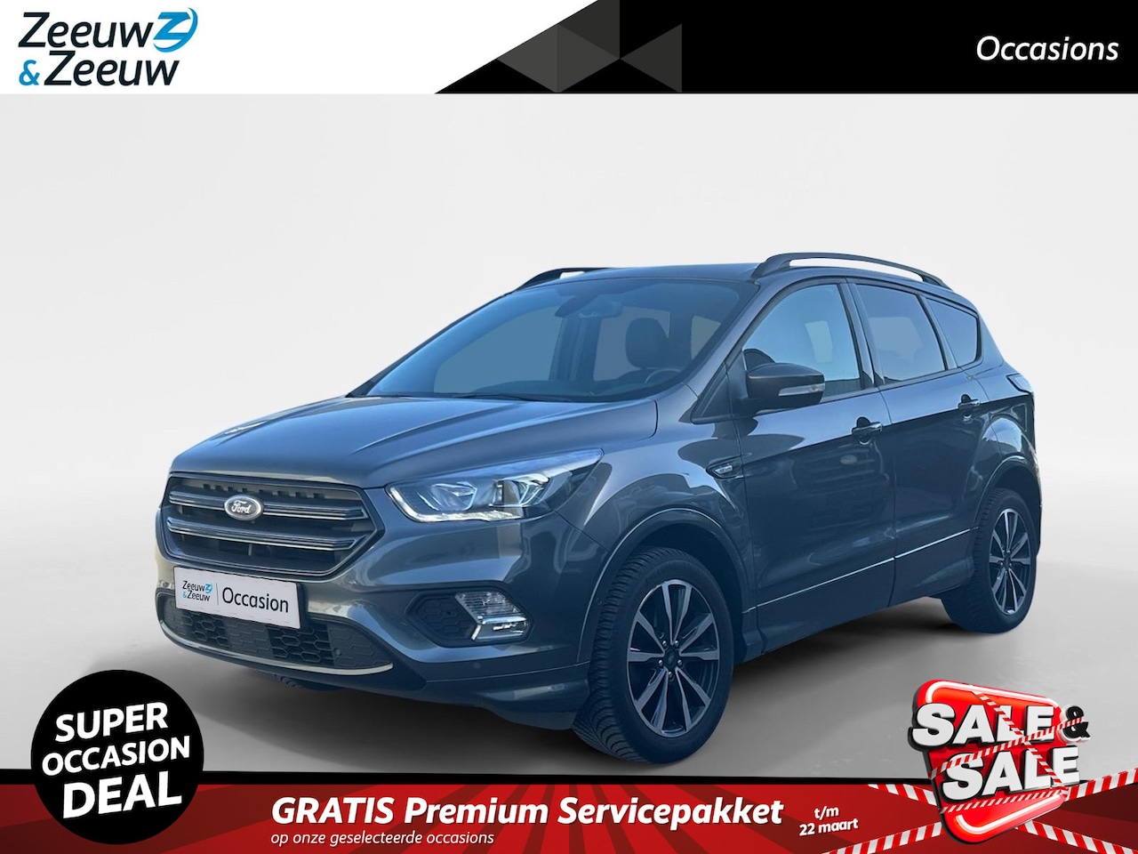 Ford Kuga - 1.5 EcoBoost ST Line 120pk | Dealeronderhouden | All season banden | Voorruitverwarming | - AutoWereld.nl