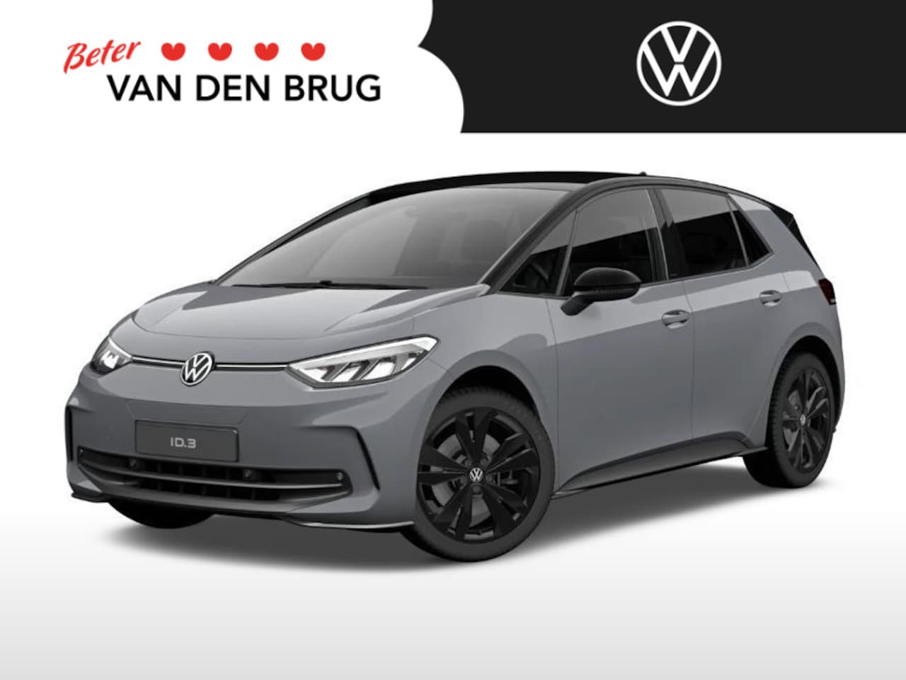 Volkswagen ID.3 - Black Edition 52 kWh | 170 pk | 19" lm velgen | - AutoWereld.nl