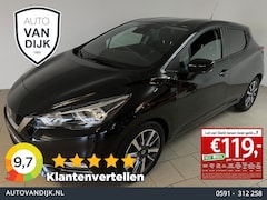 Nissan Micra - 0.9 IG-T N-Connecta AIRCO CLIMA NAVI CRUISE BLUETOOTH CAMERA ELEK RAMEN CENT VERG ZEER NET