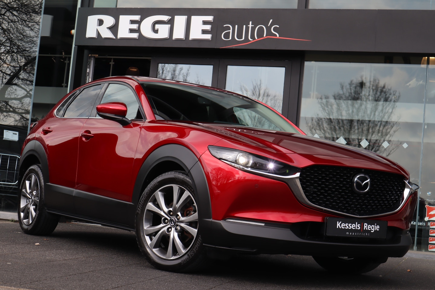 Mazda CX-30 - 2.0 e-SkyActiv-X M Hybrid Luxury Leer Navi 360view LED - AutoWereld.nl