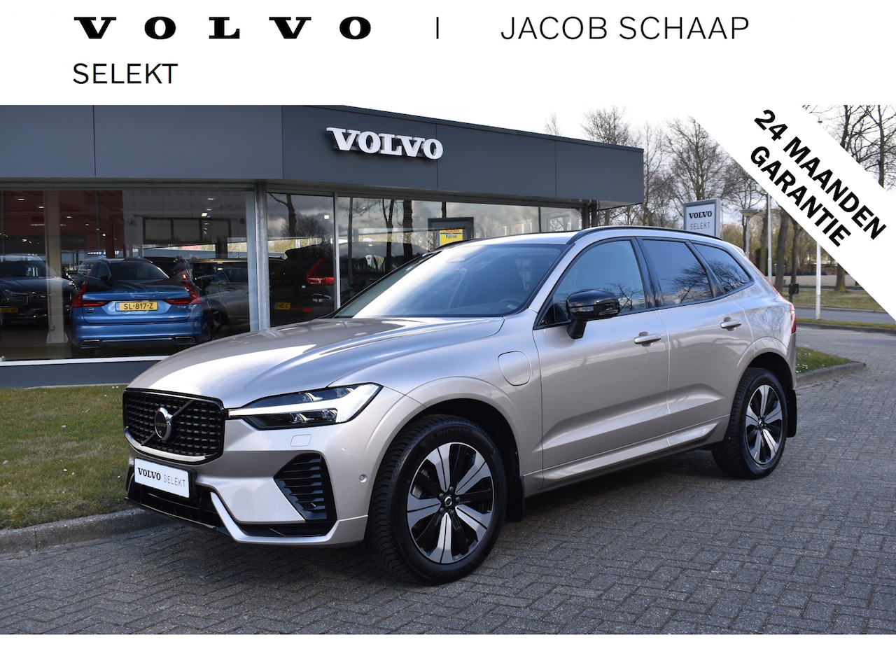 Volvo XC60 - T6 350PK Plug-in hybrid AWD Plus Dark | Trekhaak | Panodak | 360 camera | H&K | Stoelverwa - AutoWereld.nl