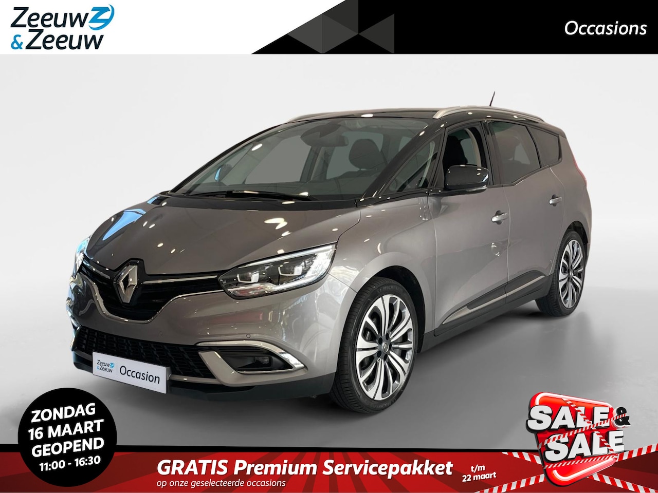 Renault Grand Scénic - 1.3 TCe Equilibre 7p. *Navi+Camera*Climate*Parkeersensoren*LED*Trekhaak - AutoWereld.nl