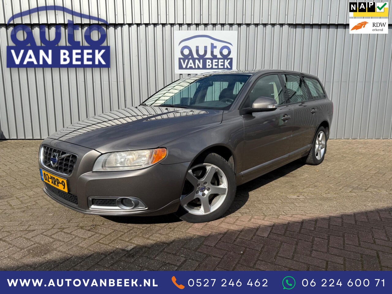 Volvo V70 - 2.4 D5 Summum|Automaat|Leder|Trekhaak - AutoWereld.nl