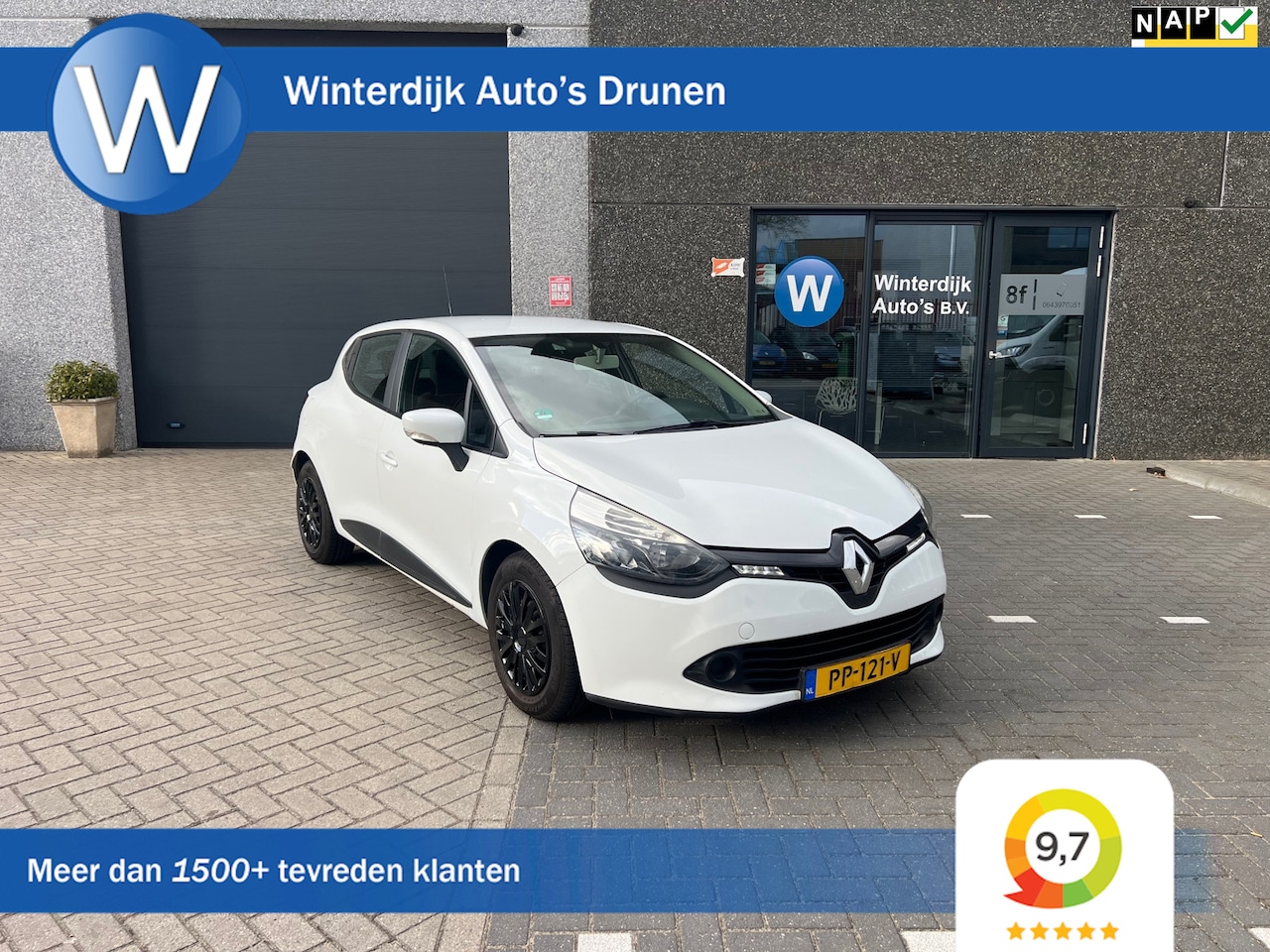 Renault Clio - 1.2 16V Airco! 5Drs! Navigatie! Cruise Control! - AutoWereld.nl