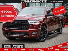 Dodge Ram 1500 - LIMITED NIGHT 540PK 706 Nm 2025 | HIGH OUTPUT | XB9 | MASSAGE | BOM VOL | CREW CAB | DUBBE