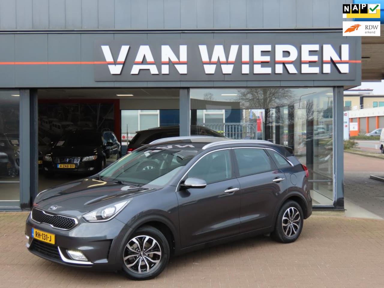 Kia Niro - 1.6 GDi Hybrid ExecutiveLine Trekhaak Camera Navi Clima NAP - AutoWereld.nl