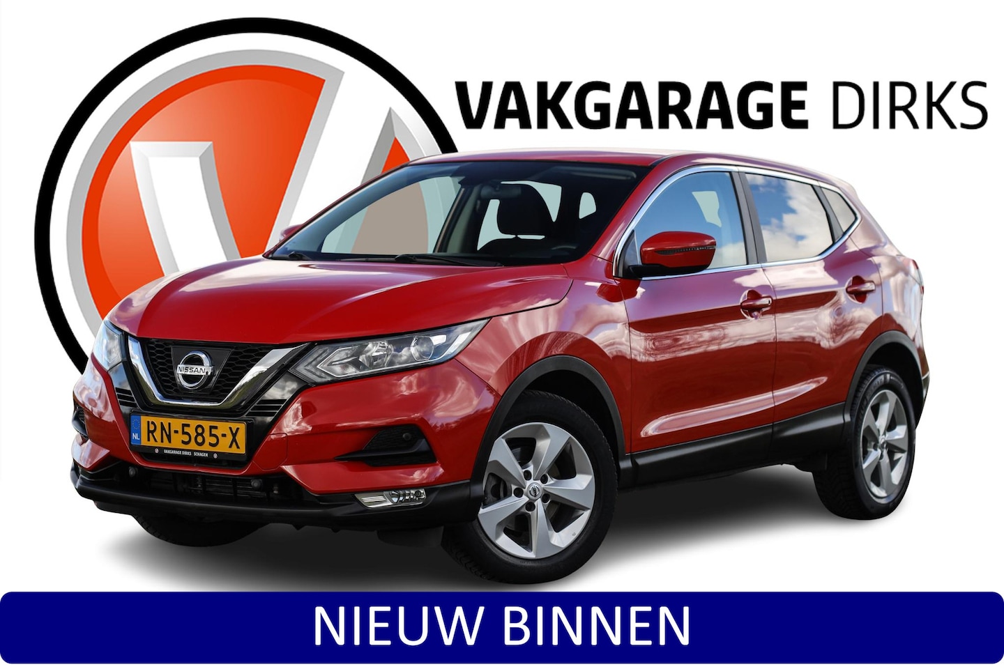 Nissan Qashqai - 1.2 Aut. ✅ Camera ✅ Navi ✅ Trekhaak - AutoWereld.nl