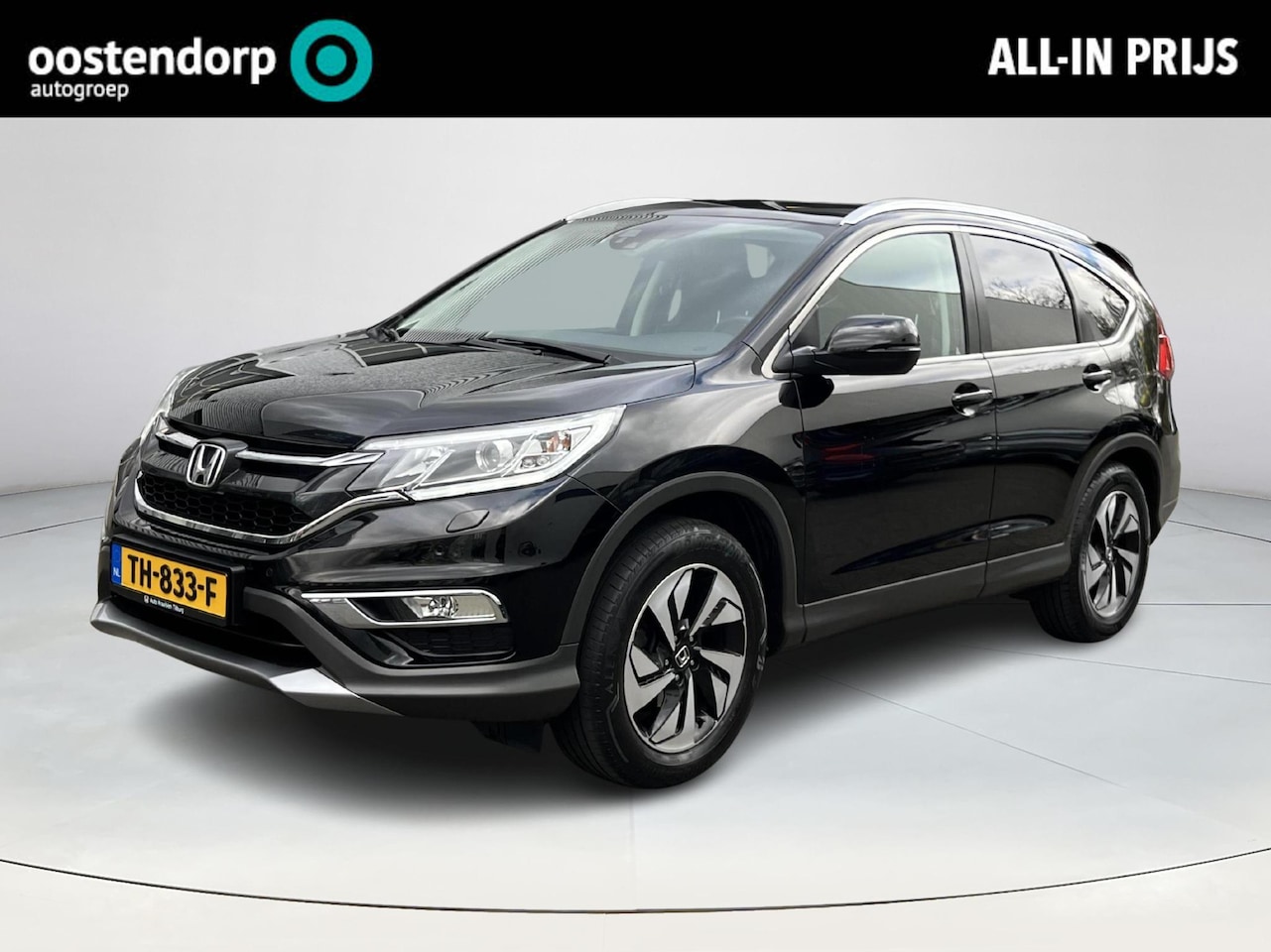 Honda CR-V - 2.0 4WD Executive Lederen bekleding|trekhaak|geheugenfunctie op de stoelen| trekkracht 150 - AutoWereld.nl