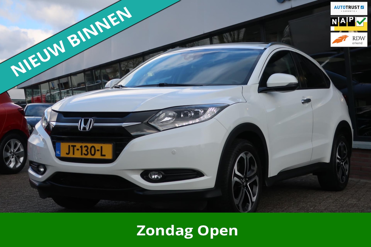 Honda HR-V - 1.5 i-VTEC Executive 2e EIG_LED_PANO_KEYLESS_CAM_NAP. - AutoWereld.nl