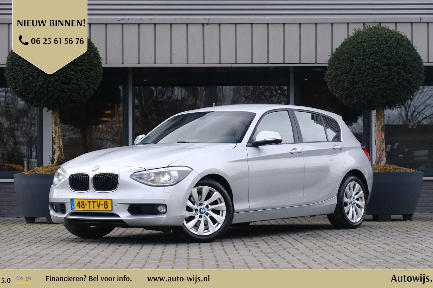 BMW 1-serie - 118i Business+|Xenon|NL Auto|Navi|LM-Velg - AutoWereld.nl