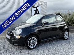 Fiat 500 C - 1.2 Pop 500c Cabriolet Zwart Metallic