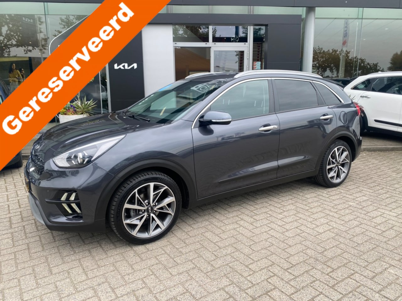 Kia Niro - 1.6 GDi Hybrid DynamicPlusLine // 18 inch info Roel 0492-588951 - AutoWereld.nl