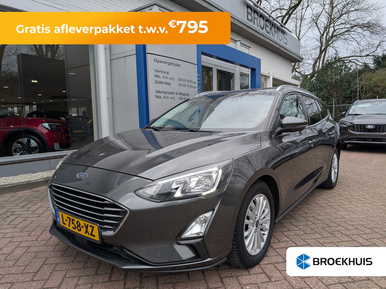 Ford Focus Wagon - 1.0 EcoBoost Hybrid Titanium X Business | Camera | Winterpack | Navi | 100% Dealeronderhou - AutoWereld.nl