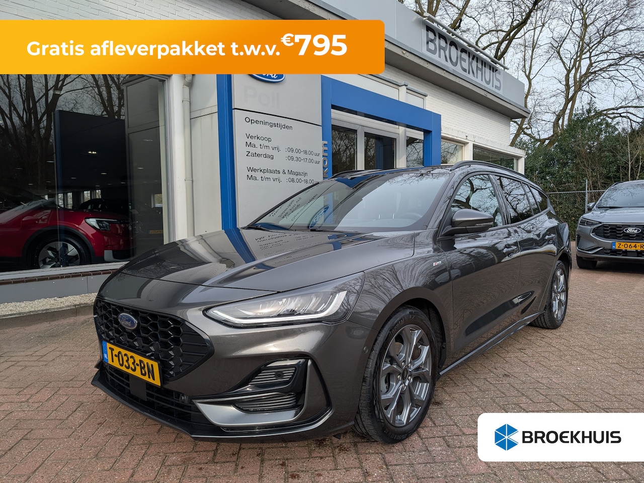 Ford Focus Wagon - 1.0 EcoBoost Hybrid ST Line | Camera | Winterpack| Parkingpack | Fabrieksgarantie tot 19-6 - AutoWereld.nl