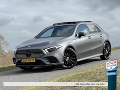 Mercedes-Benz A-klasse - A 250e AMG Night / Pano / Sfeer / Memory / Keyless / Leder / Virtual Cockpit / DAB / Carpl