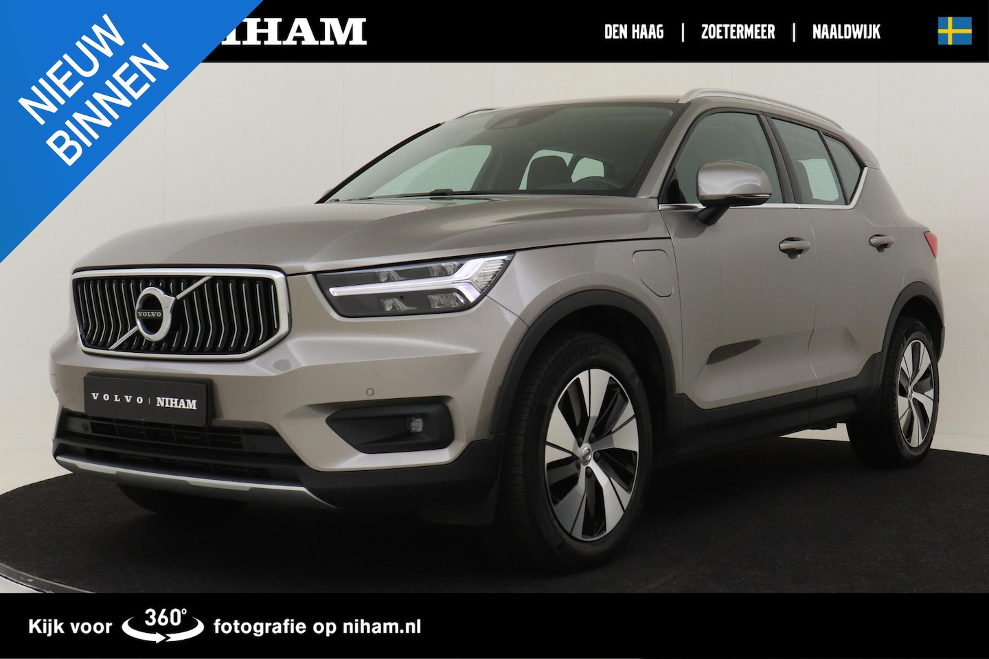 Volvo XC40 - T5 RECHARGE BUSINESS PRO -CRUISE|STANDKACHEL|CAMERA|KEY-LESS - AutoWereld.nl