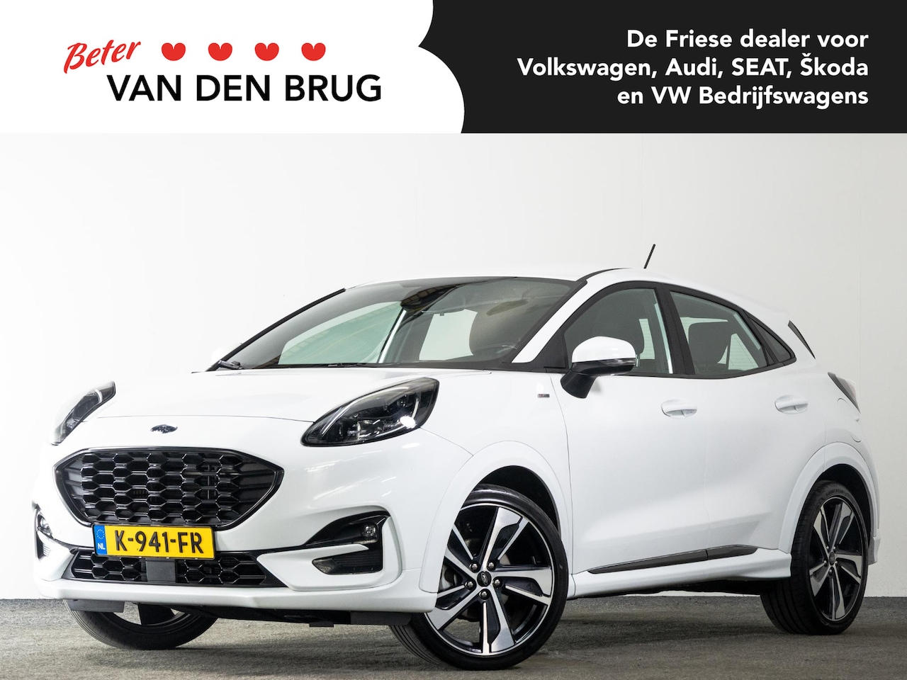 Ford Puma - 1.0 EcoBoost 155 PK Hybrid ST-Line X First Edition | LED | Navigatie | Trekhaak | Stoel & - AutoWereld.nl