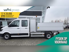 Volkswagen Crafter - Bedrijfswagens Comfortline Dubbele cabine L4 2.0 TDI 177 pk Kipper | Automaat | Navigatie