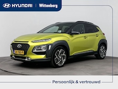 Hyundai Kona - 1.6 GDI HEV Premium | 1e Eig. | Leer | Stoel + stuurverwarming | Navigatie | Camera |18" L