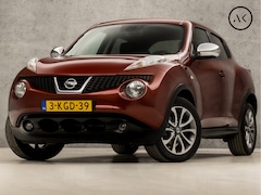 Nissan Juke - 1.6 Tekna Automaat (NAVIGATIE, CAMERA, NAP, CLIMATE, STOELVERWARMING, LEDEREN SPORTSTOELEN