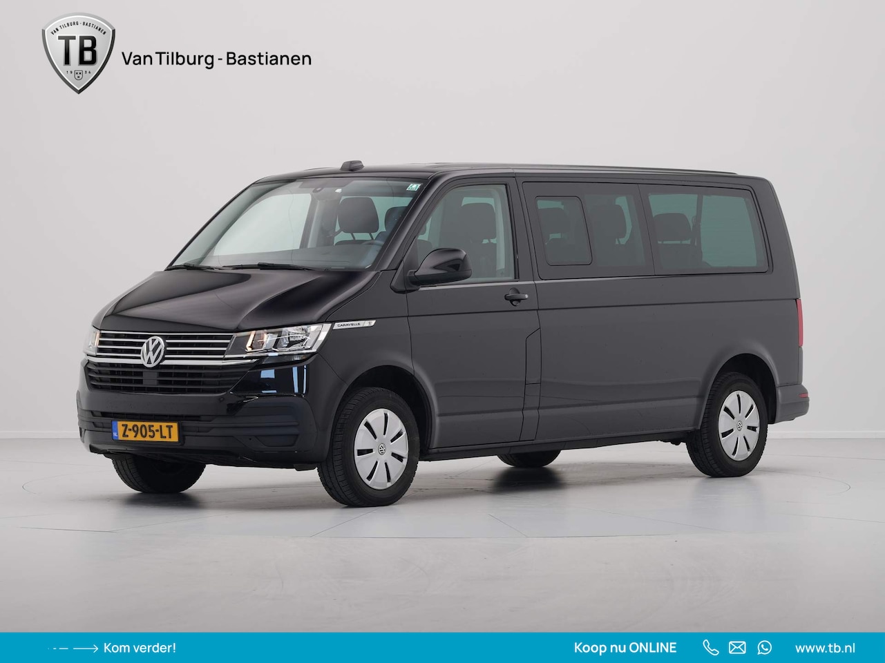 Volkswagen Transporter Kombi - 2.0 TDI 150pk DSG L2H1 Comfortline Navigatie Pdc Airco Stoelverwarming - AutoWereld.nl