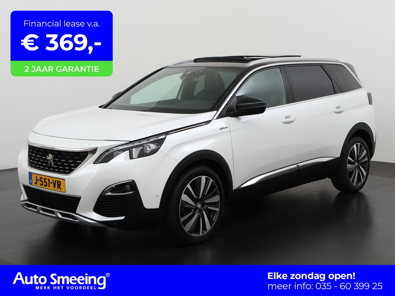 Peugeot 5008 - 1.2 PureTech GT-Line 7 persoons | Trekhaak | Panoramadak | FOCAL Audio | Zondag Open! - AutoWereld.nl