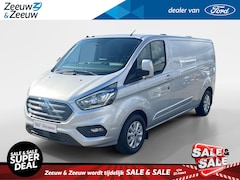 Ford Transit Custom - 320 2.0 TDCI L2H1 Limited 170 pk Automaat | Navigatie | Trekhaak | Wegklapbare dakdragers