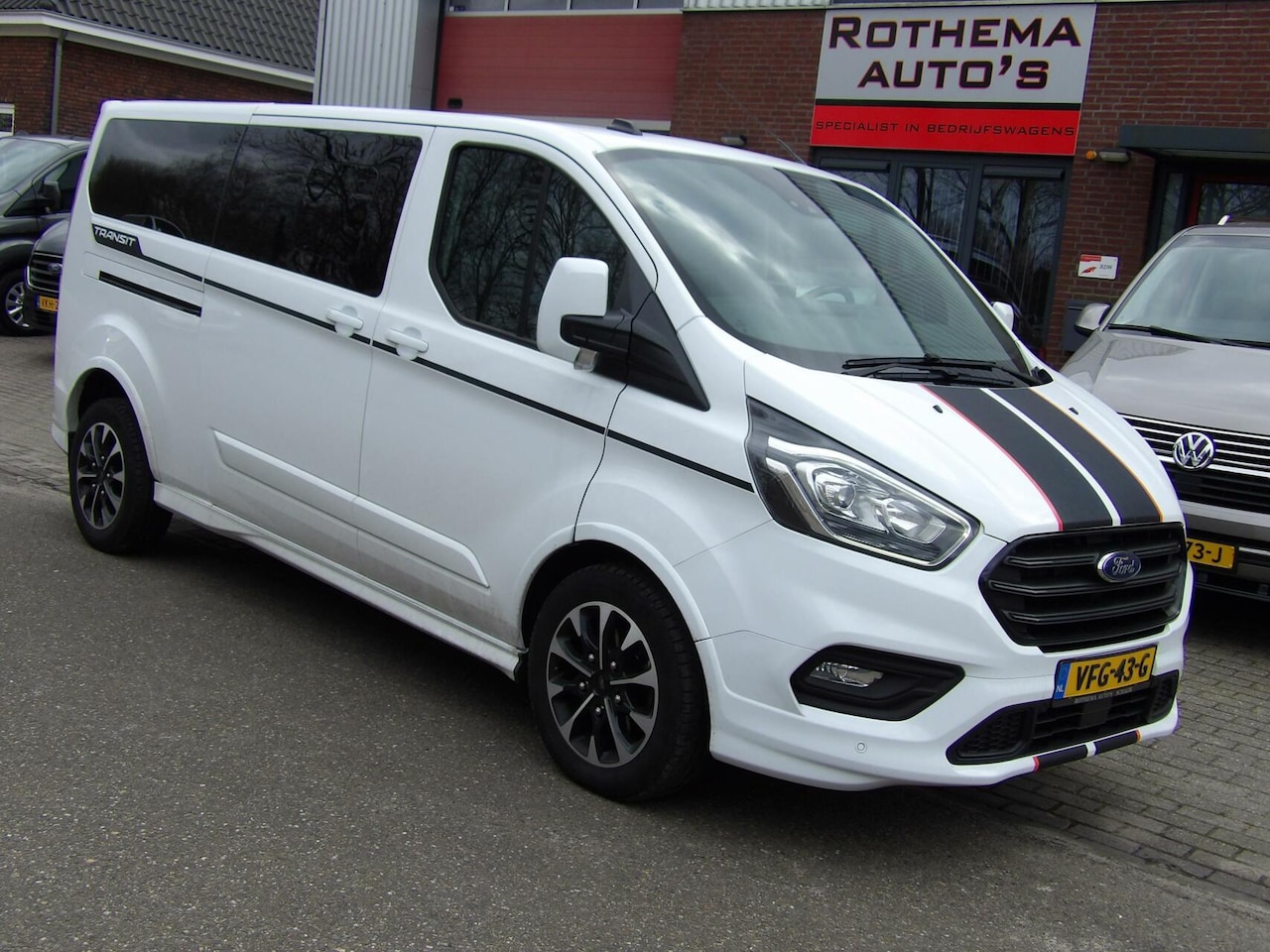 Ford Transit Custom - 320 2.0 TDCI 185PK 2020 SPORT DUBCAB VOL EXTRA'S PRACHTIGE STAAT - AutoWereld.nl