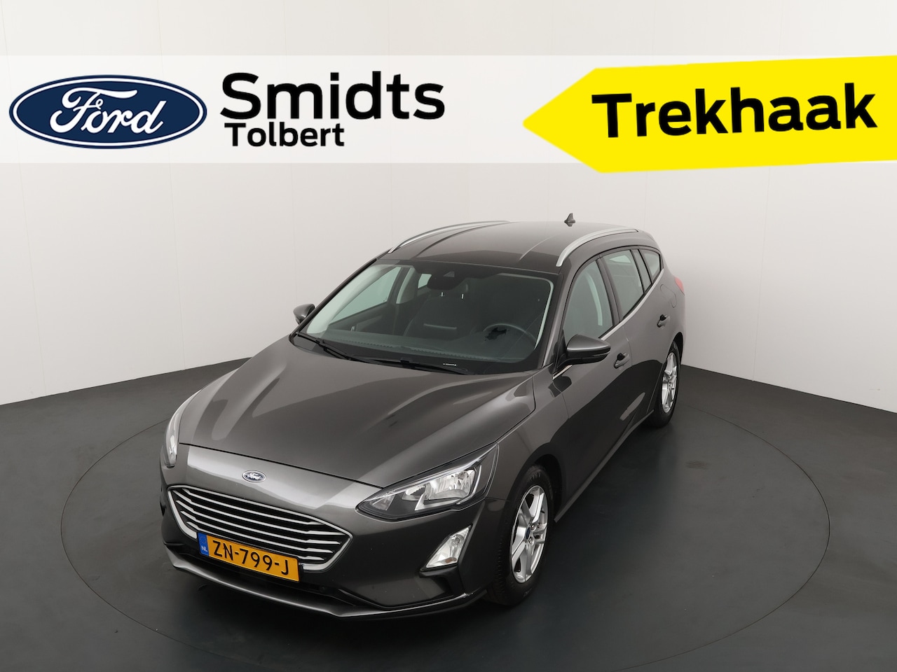 Ford Focus Wagon - EcoBoost Trend Edition Business | Trekhaak | Navi | Park. sens. V+A | LED | Apple/Android - AutoWereld.nl