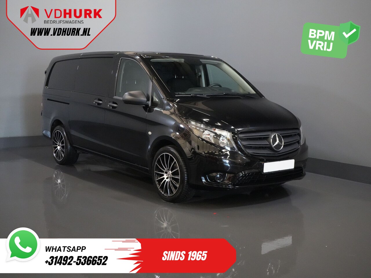 Mercedes-Benz Vito - 114 CDI Aut. L2 BPM VRIJ! Carplay/ Cruise /Camera /PDC V+A/ Trekhaak - AutoWereld.nl