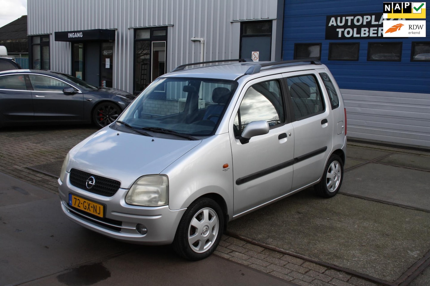 Opel Agila - 1.2-16V Elegance AIRCO BJ'01 115DKM NW-APK - AutoWereld.nl