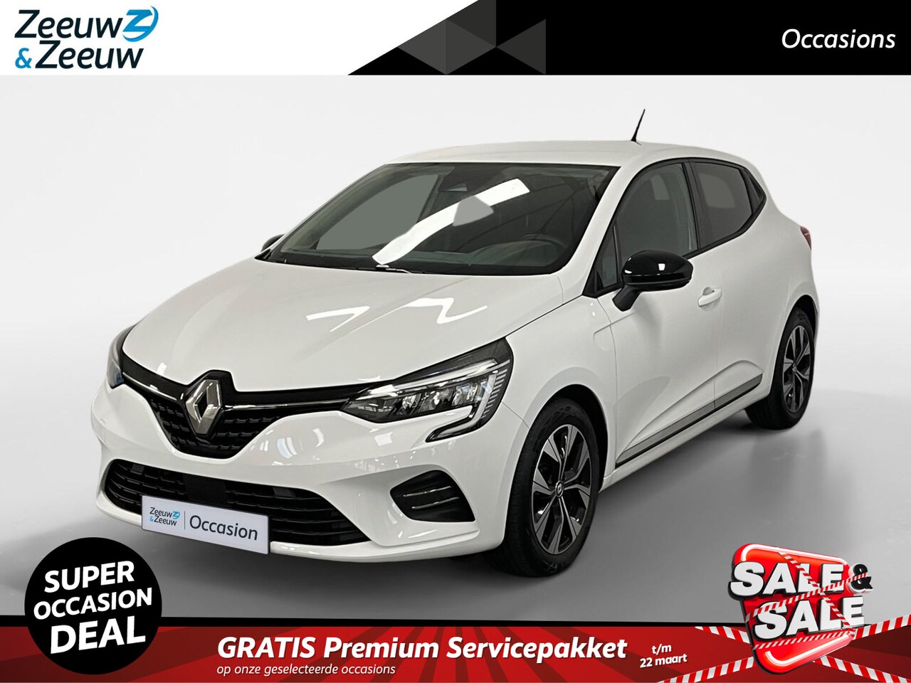 Renault Clio - 1.0 TCe 90 Evolution Navi airco parkeersensoren apple carplay android auto cruise controle - AutoWereld.nl