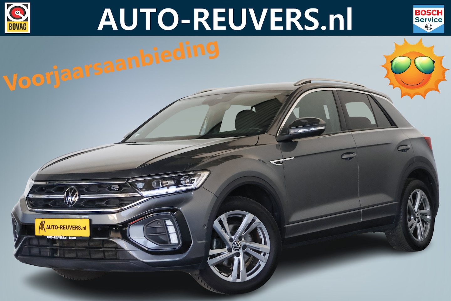 Volkswagen T-Roc - 1.0 TSI R-Line / IQ-LED / ACC / CarPlay / Navi / DAB - AutoWereld.nl