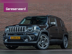 Jeep Renegade - 1.3 T 150pk Limited, Panoramadak, Trekhaak, Leder, Stoel & Stuurverwarming, Camera