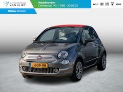 Fiat 500 C - 1.2 Star 500 1.2 Lounge l Rosso Cabriodak l Automaat