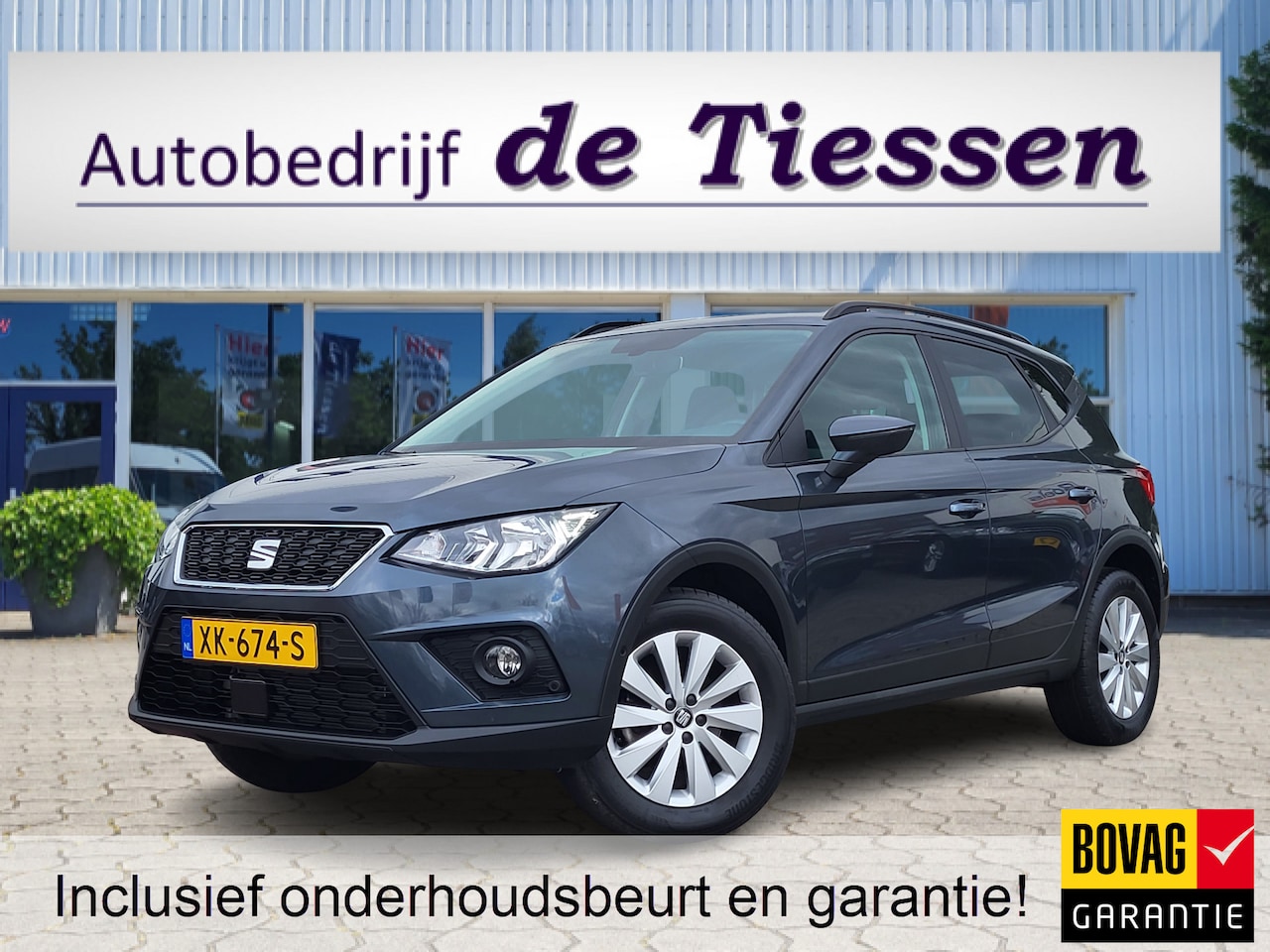 Seat Arona - 1.0 TSI Style Business Intense 1.0 TSI Style Business Intense, Carplay, Adaptive cruise, Camera, Rijklaar met beurt & gar - AutoWereld.nl