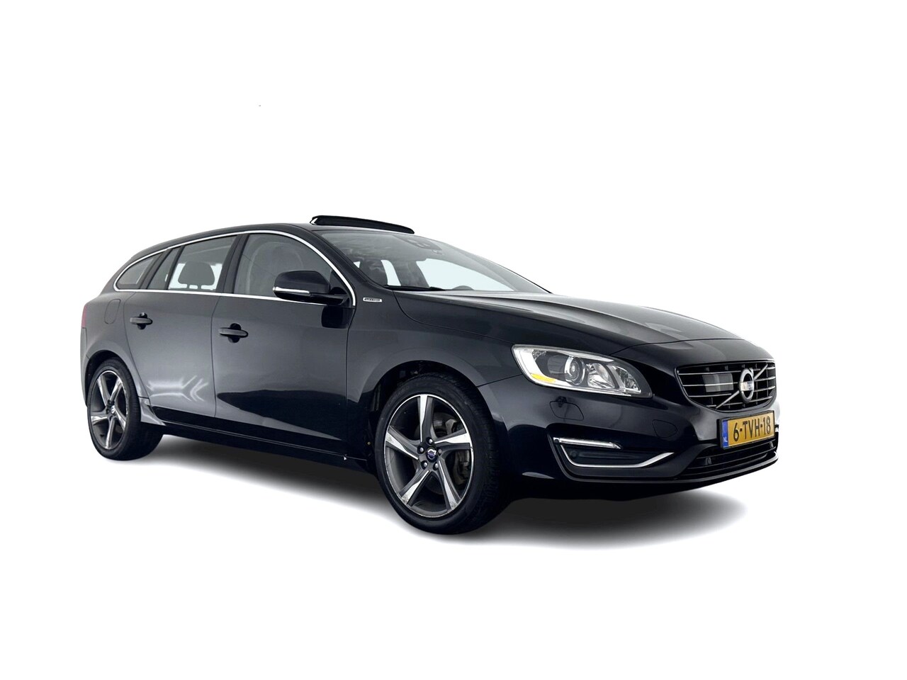 Volvo V60 - 2.4 D6 AWD Plug-In Hybrid Summum Aut. *PANO | XENON | FULL-LEATHER | PREMIUM-SOUND | NAVI- - AutoWereld.nl