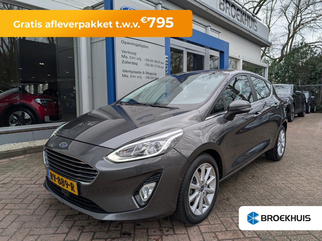 Ford Fiesta - 1.0 EcoBoost Titanium | Adap. Cruise | Camera | Navi | B&O | Voorruitverw. | Dealeronderho - AutoWereld.nl