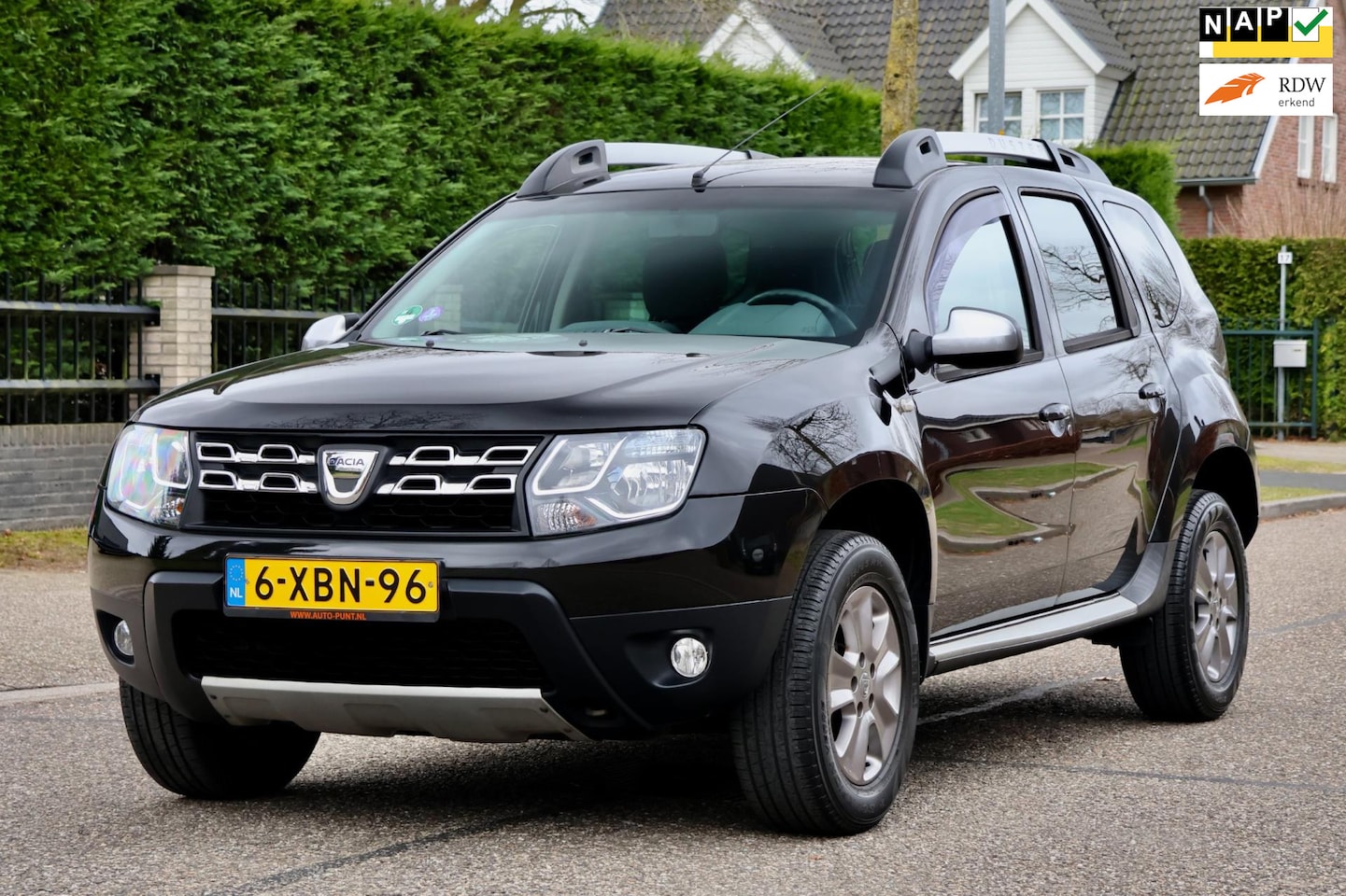 Dacia Duster - 1.2 TCe 4x2 Prestige | NAVI | AIRCO | CRUISE | TREKHAAK | NAP | MOOIE GOED ONDERHOUDEN AUT - AutoWereld.nl