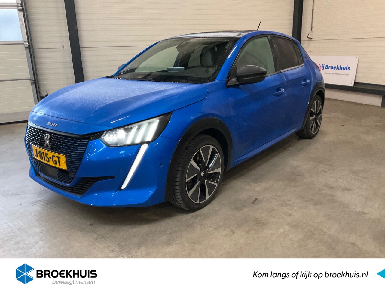 Peugeot e-208 - EV GT 350 50 kWh | PANORAMA DAK | 17'' LMV | STOELVERWARMING | ORIGINEEL NL! | DEALER OH! - AutoWereld.nl