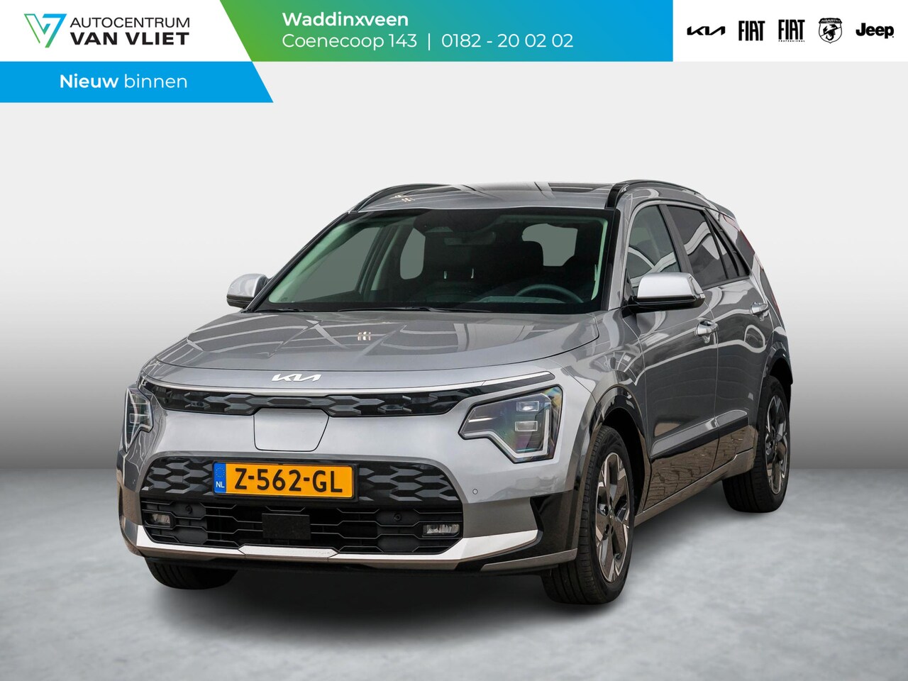 Kia Niro EV - DynamicPlusLine 64.8 kWh l Stoel stuur verwarming l Schuifkantel dak - AutoWereld.nl