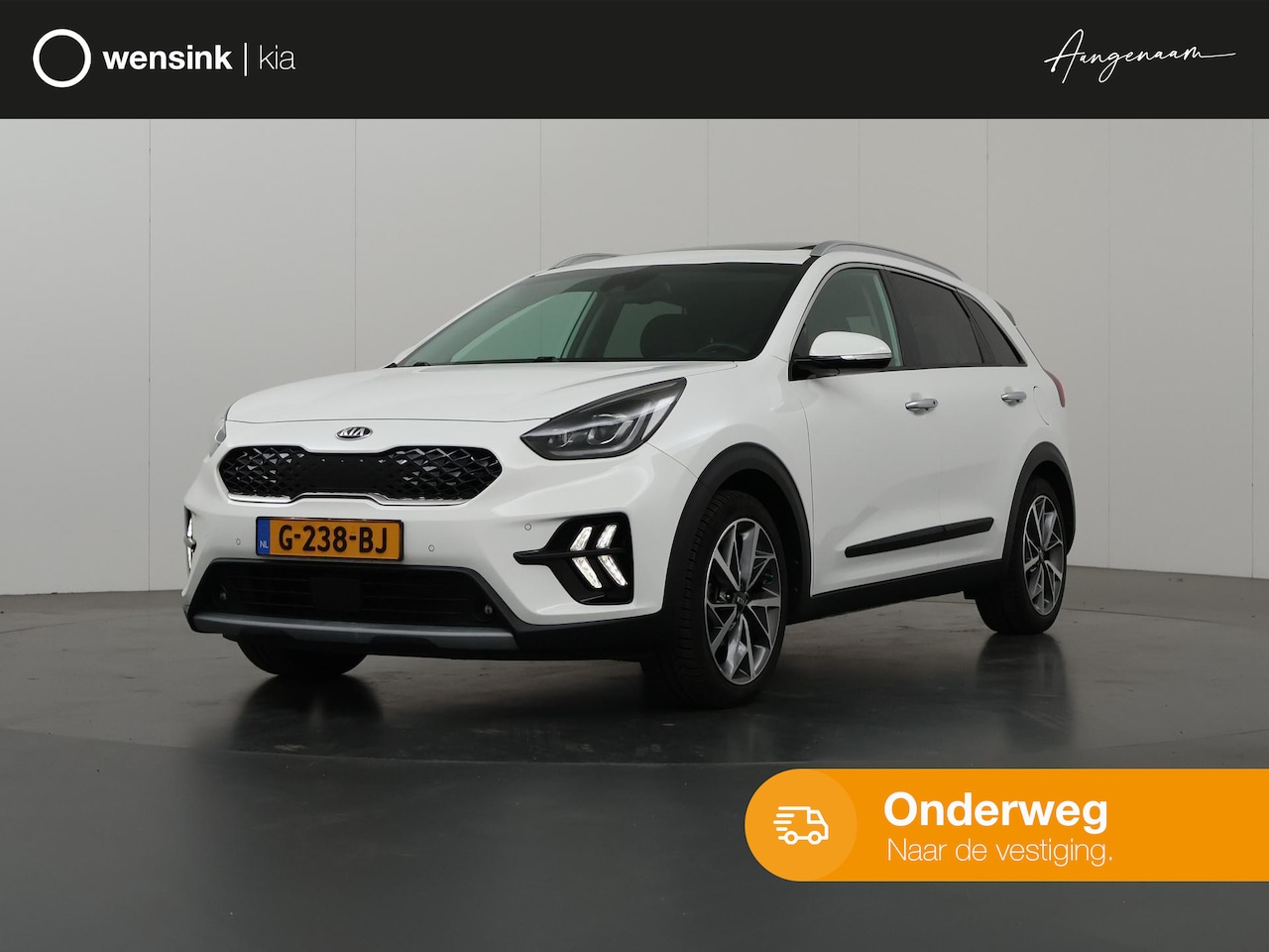 Kia Niro - 1.6 GDi Hybrid ExecutiveLine | Panoramadak | Lederen Bekleding | JBL Audio | Dodehoekdetec - AutoWereld.nl