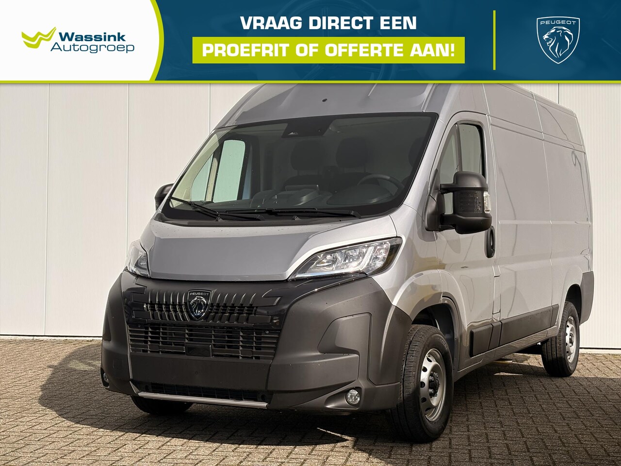 Peugeot Boxer - GB 2.2 140PK BlueHDi S&amp;S L2H2 35 Zwaar | Pakket Techno Plus | Pakket Visibility | Trek - AutoWereld.nl