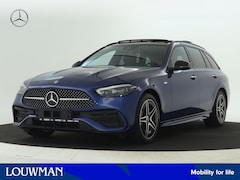 Mercedes-Benz C-klasse Estate - 300 e Star Edition AMG Line Plus | Trekhaak | Nightpakket | Parkeerpakket met 360°-camera