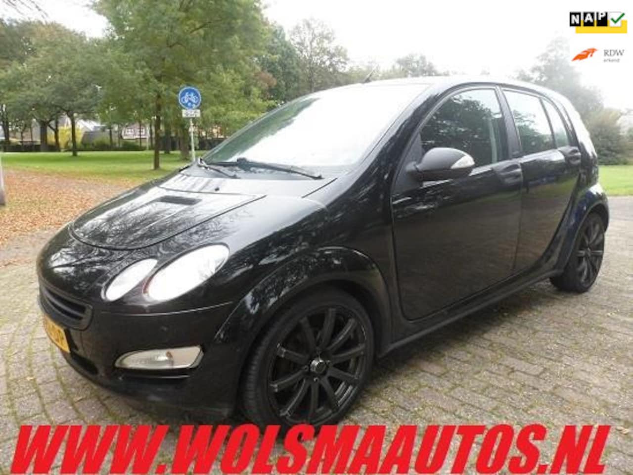 Smart Forfour - 1.1 blackbasic 1.1 blackbasic - AutoWereld.nl