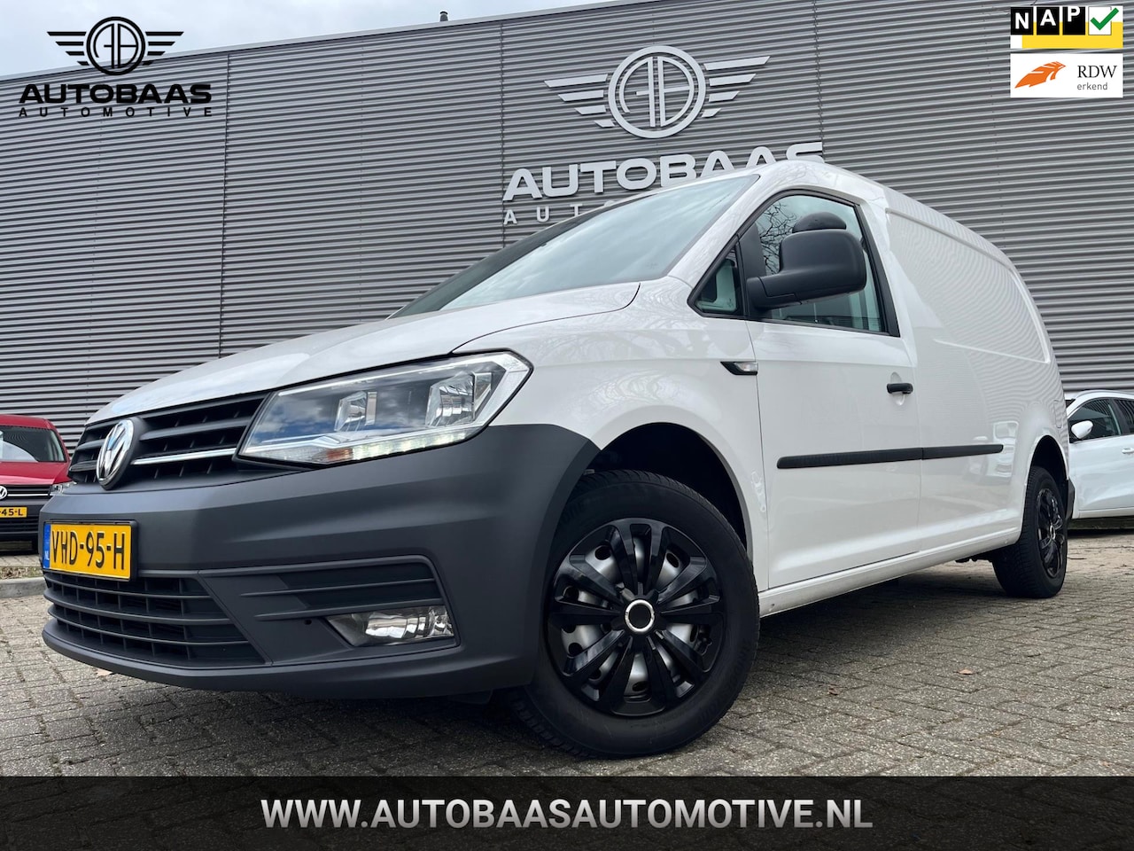 Volkswagen Caddy Maxi - 2.0 TDI L2H1 Comfortline AUTOMAAT+EURO6+AIRCO+NAVI+SCHUIFDEUR+CAMERA+CRUISECONTROL+APK 12- - AutoWereld.nl