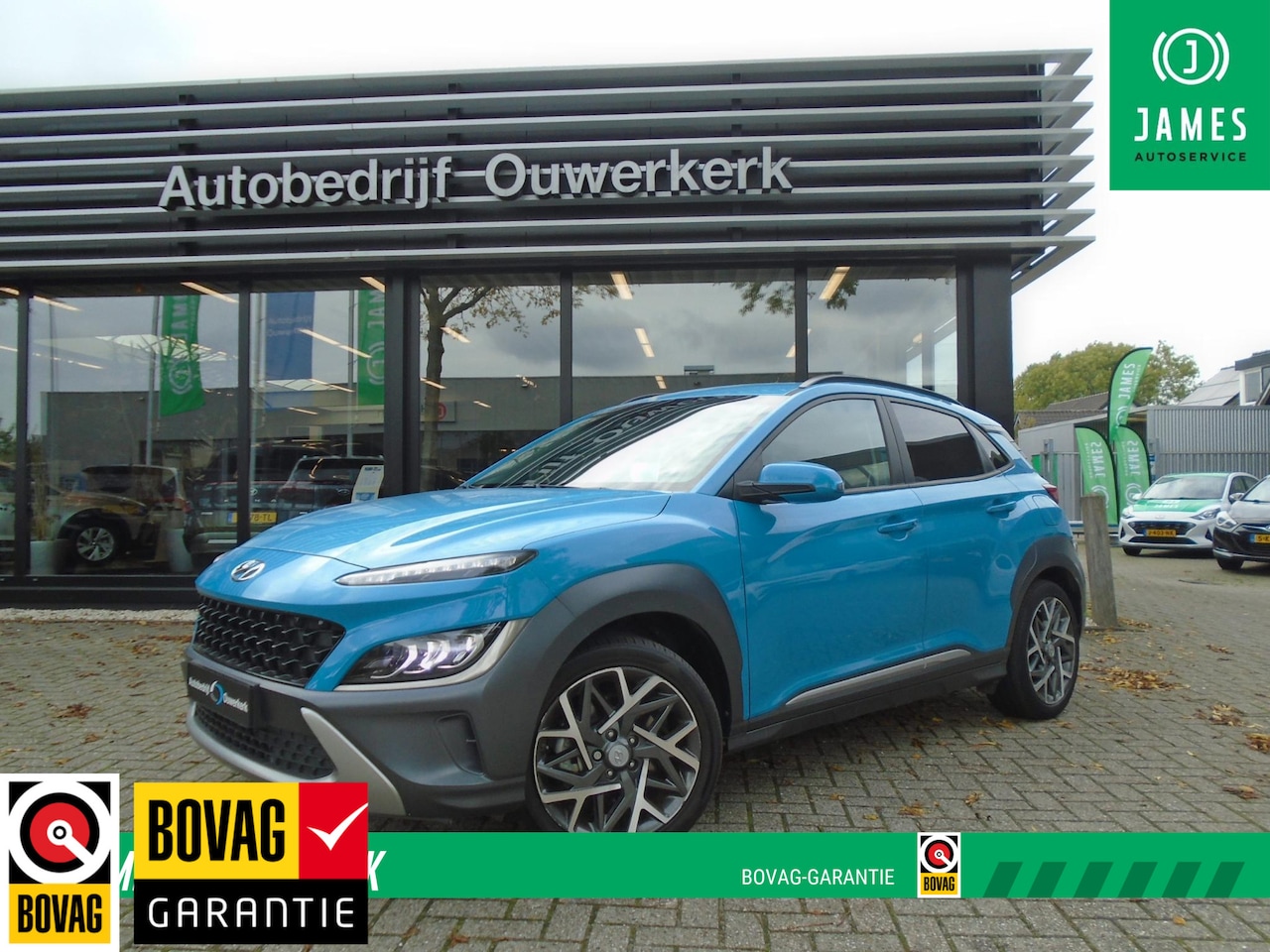 Hyundai Kona - 1.6 GDI HEV Fashion 18" PREMIUM WIELEN - AutoWereld.nl