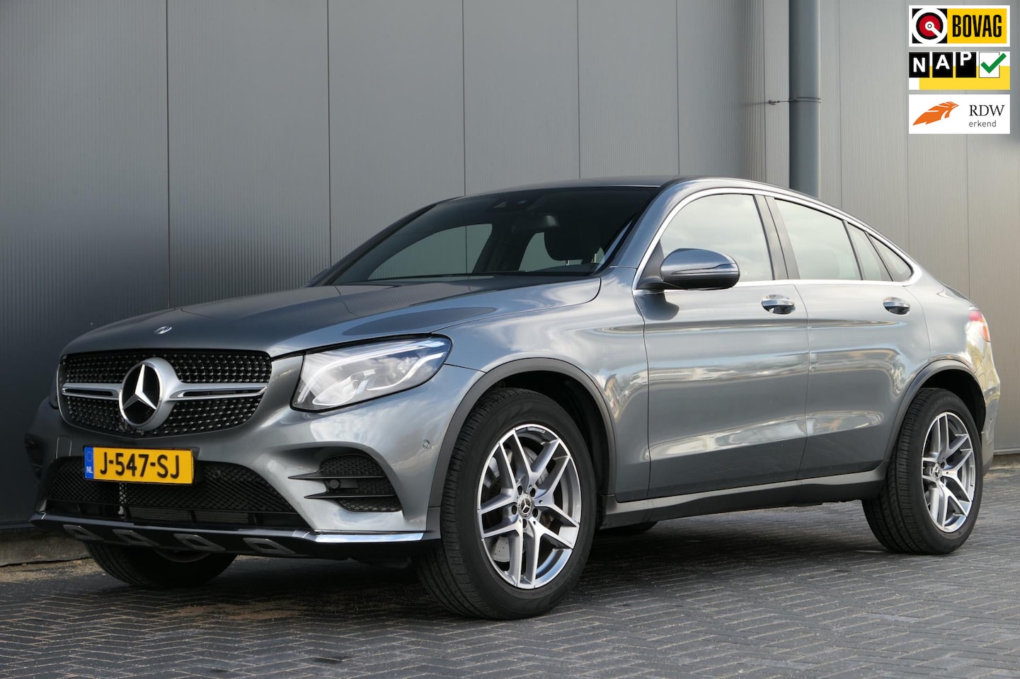 Mercedes-Benz GLC-klasse Coupé - 250 4MATIC AMG Leder Cruise Camera Navi Dodehoek - AutoWereld.nl