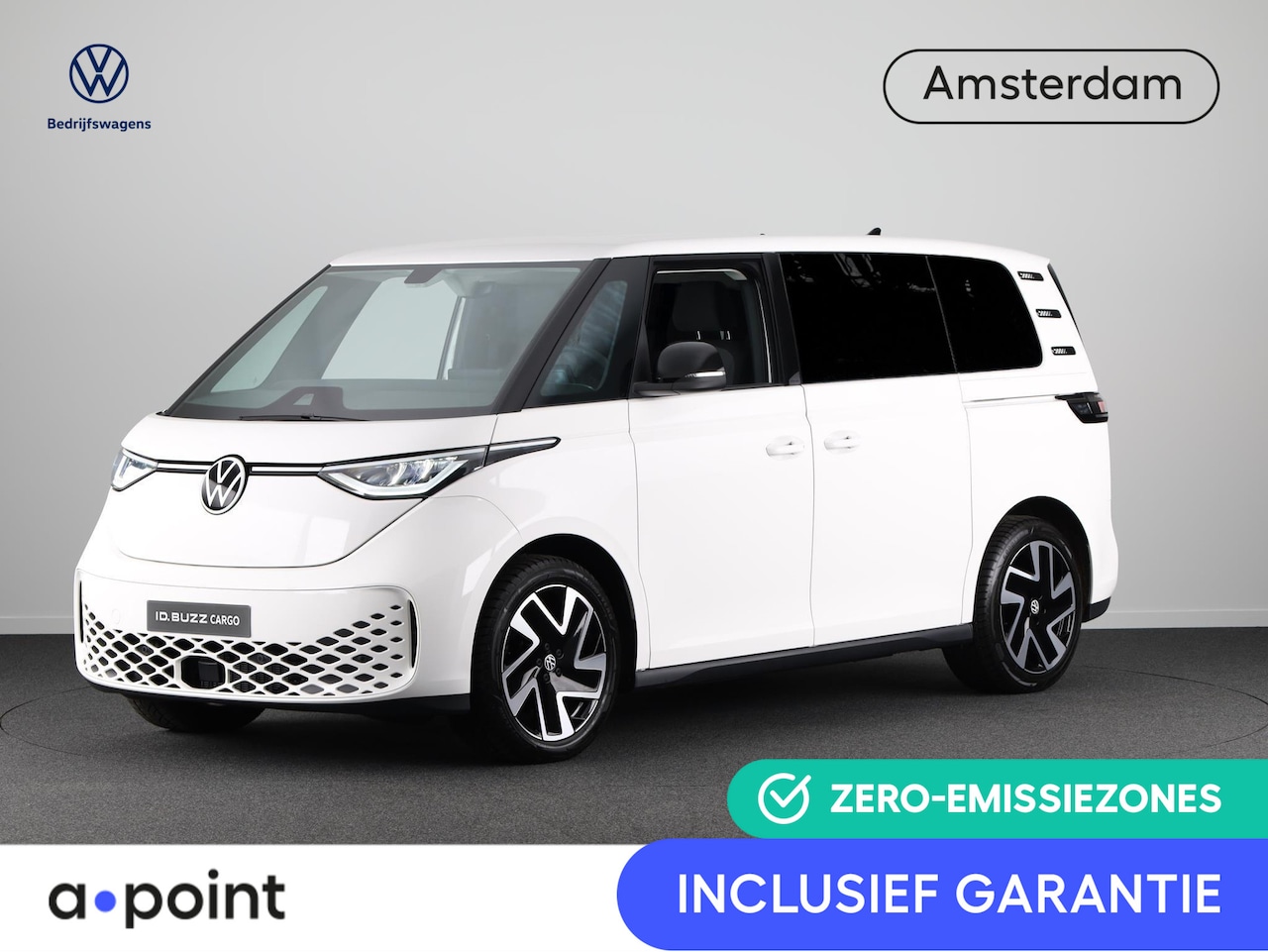 Volkswagen ID. Buzz Cargo - 1st 77kWh Cargo | Navigatie via app | Parkeersensoren | - AutoWereld.nl