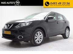 Nissan Qashqai - 1.2 Acenta | trekhaak | climate control | navigatie fullmap | pdc v/a + camera | cruise co